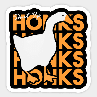 Shut Up Honk Sticker